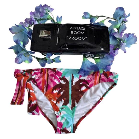 Esprit NWT Tropical Bikini Swim Bottom Women L - Picture 1 of 11